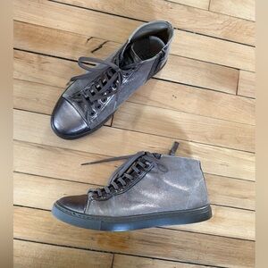 MaiMai gold high top sneakers